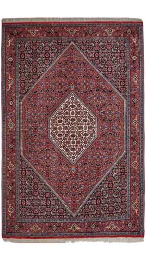 Bidjar Tekab (with silk) Szőnyeg